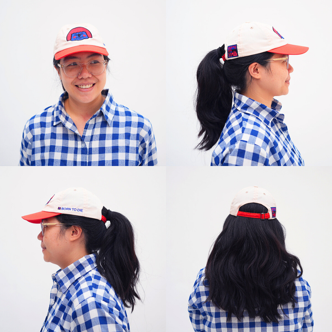 Kanavaia x Chuanslee - Drill Cap Cream / Red - Luna Red