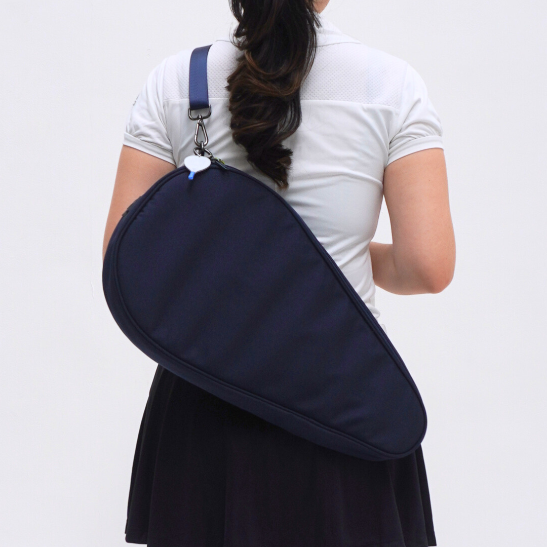Kanavaia Padel Racket Sleeve Bag in Navy Blue