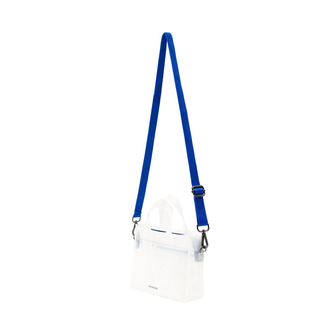 Kanavaia Mini PVC Tote Bag White / Blue