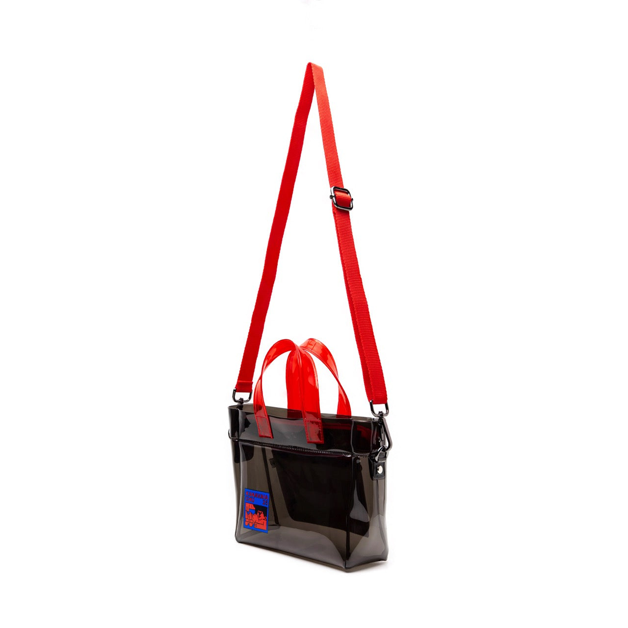 Kanavaia x Chuanslee - Mini PVC Tote Bag Black - Luna Square