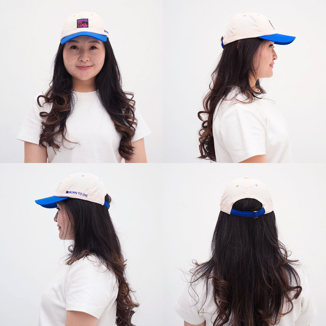Kanavaia x Chuanslee - Drill Cap Cream / Blue - Luna Square