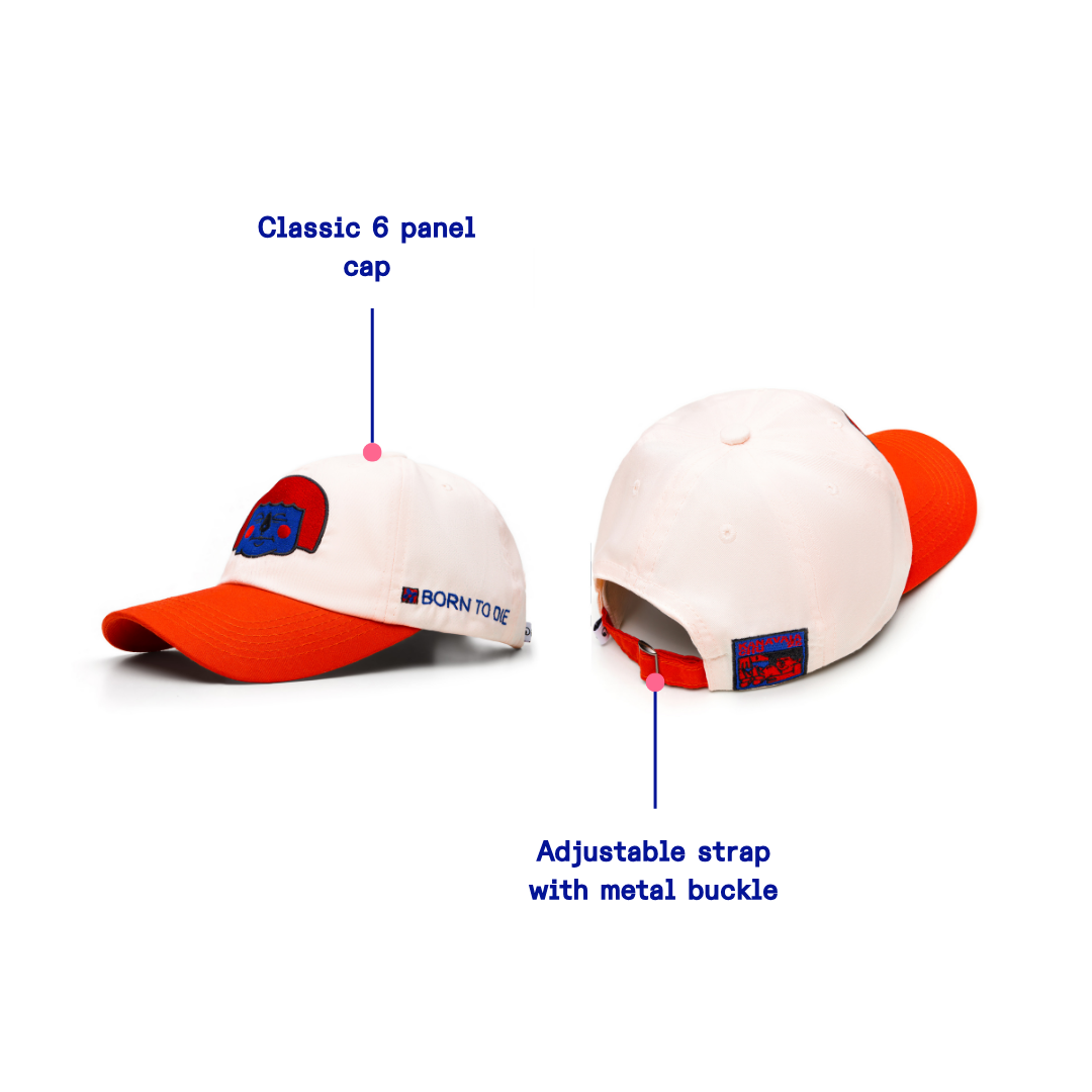 Kanavaia x Chuanslee - Drill Cap Cream / Red - Luna Red