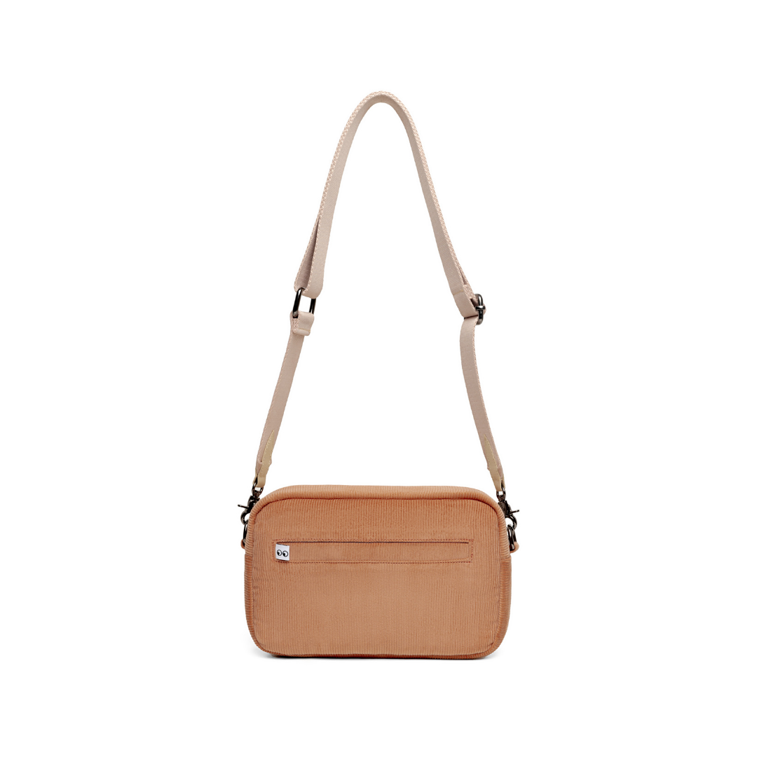 Kanavaia Corduroy Crossbody Bag Brick