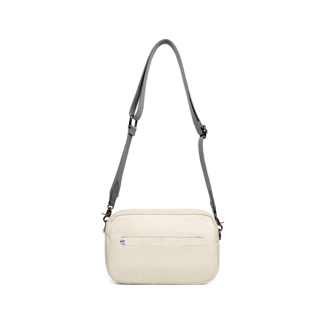 Kanavaia Corduroy Crossbody Bag Oat