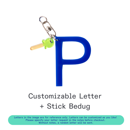 [Pre-Order] Kanavaia DIY Acrylic Keychain - Letters and Small Charms (Keyring Excluded)
