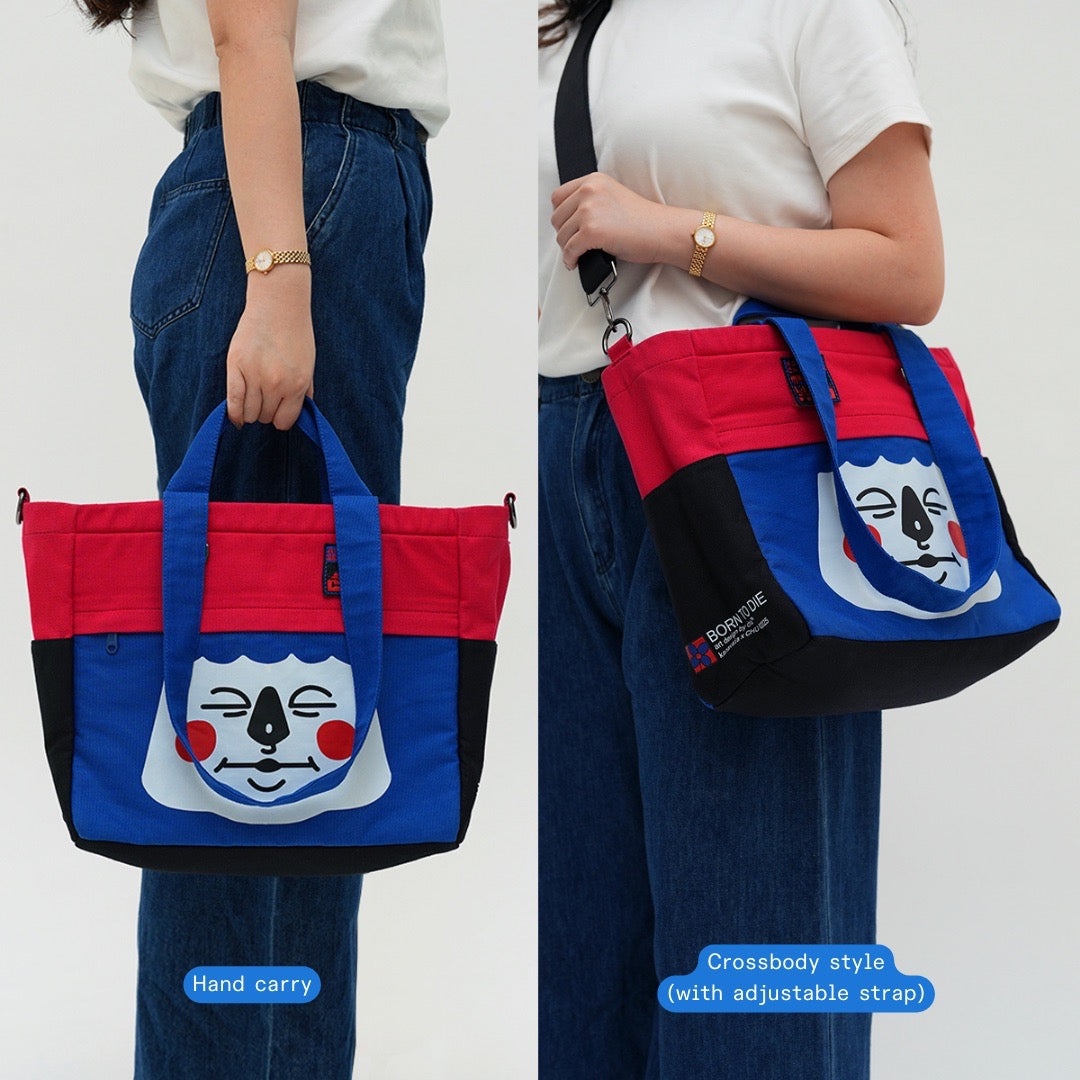 Kanavaia x Chuanslee - Multi-way Canvas Tote Bag