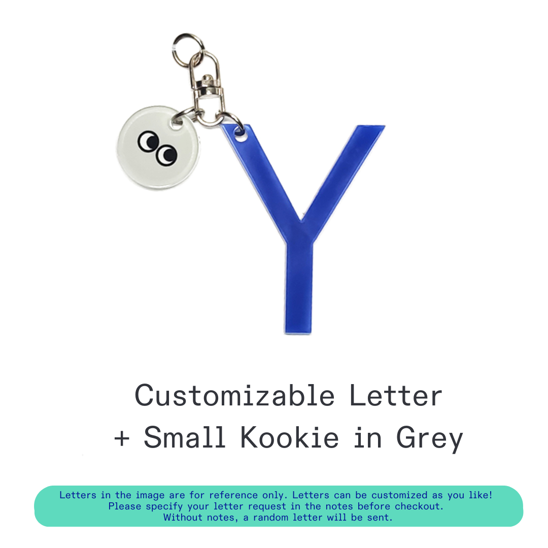 [Pre-Order] Kanavaia DIY Acrylic Keychain - Letters and Small Charms (Keyring Excluded)