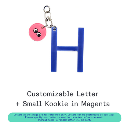 [Pre-Order] Kanavaia DIY Acrylic Keychain - Letters and Small Charms (Keyring Excluded)