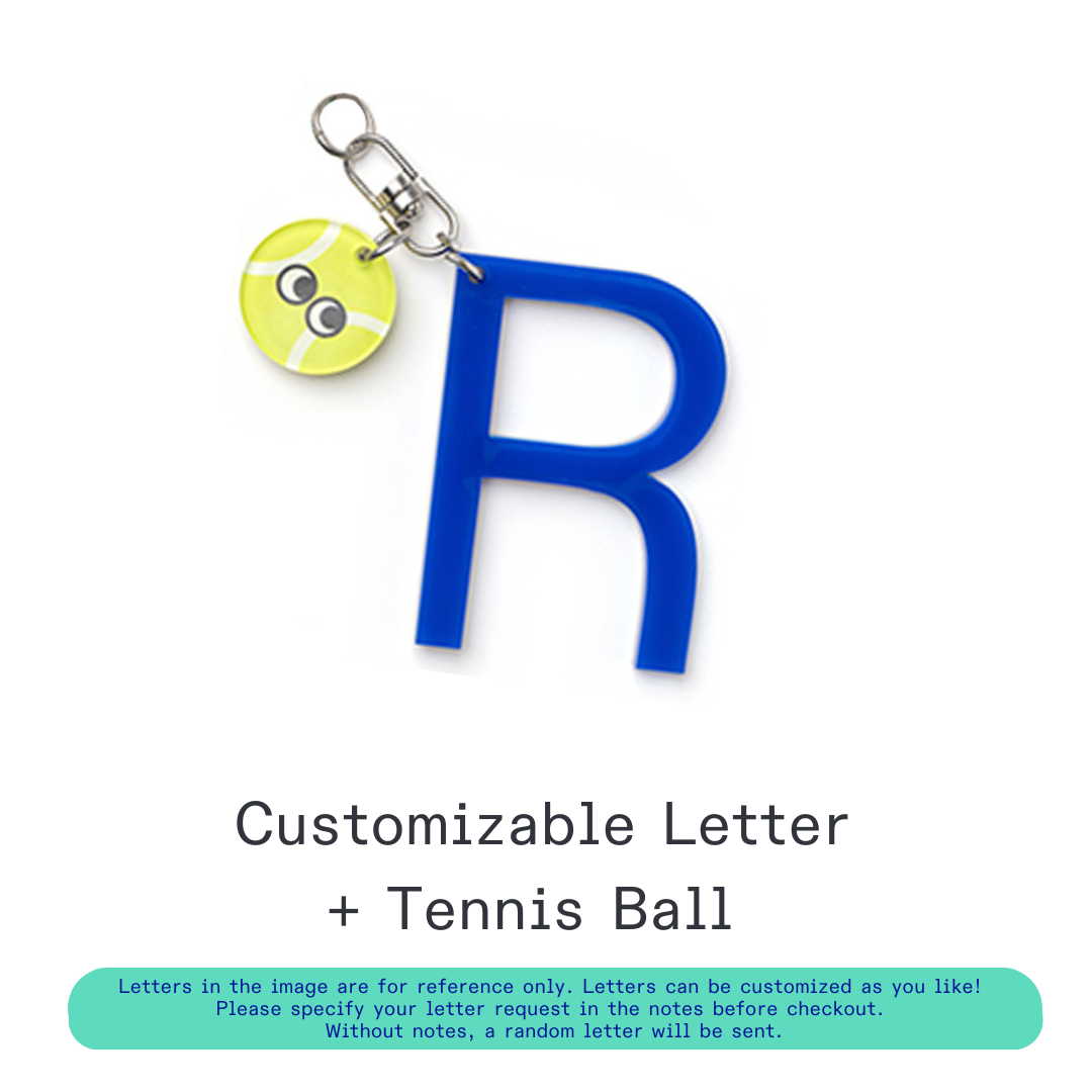 [Pre-Order] Kanavaia DIY Acrylic Keychain - Letters and Small Charms (Keyring Excluded)