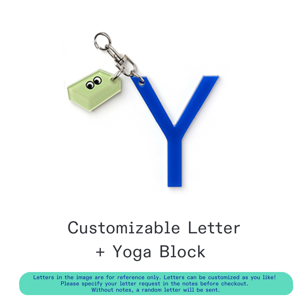 [Pre-Order] Kanavaia DIY Acrylic Keychain - Letters and Small Charms (Keyring Excluded)