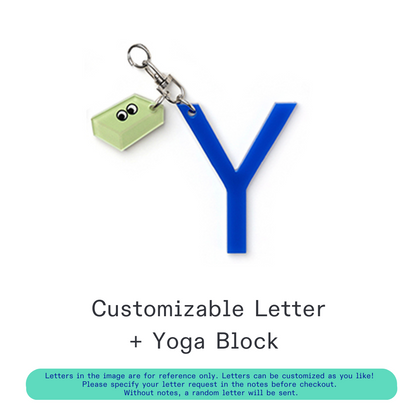 [Pre-Order] Kanavaia DIY Acrylic Keychain - Letters and Small Charms (Keyring Excluded)