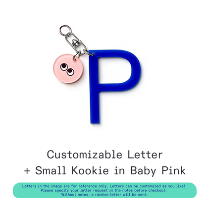 [Pre-Order] Kanavaia DIY Acrylic Keychain - Letters and Small Charms (Keyring Excluded)
