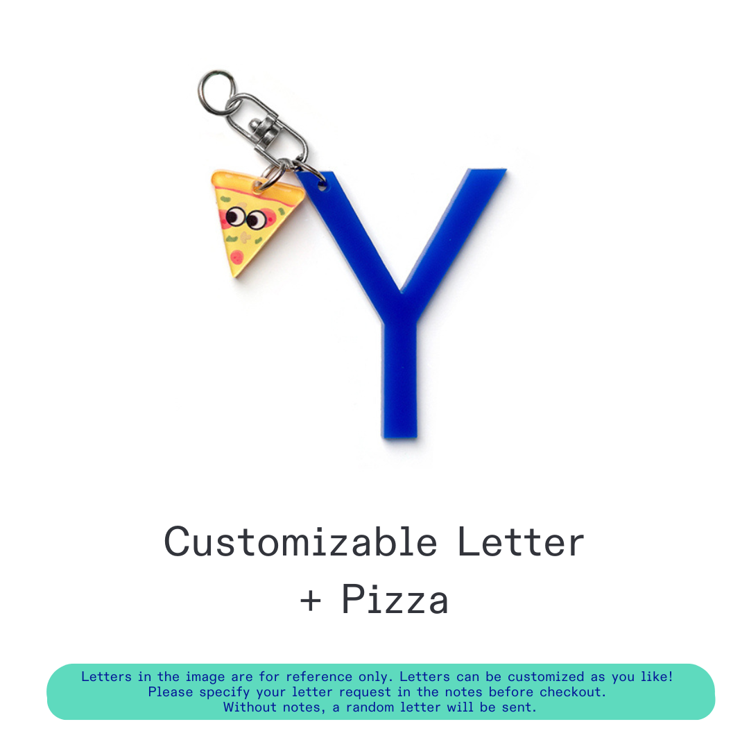 [Pre-Order] Kanavaia DIY Acrylic Keychain - Letters and Small Charms (Keyring Excluded)