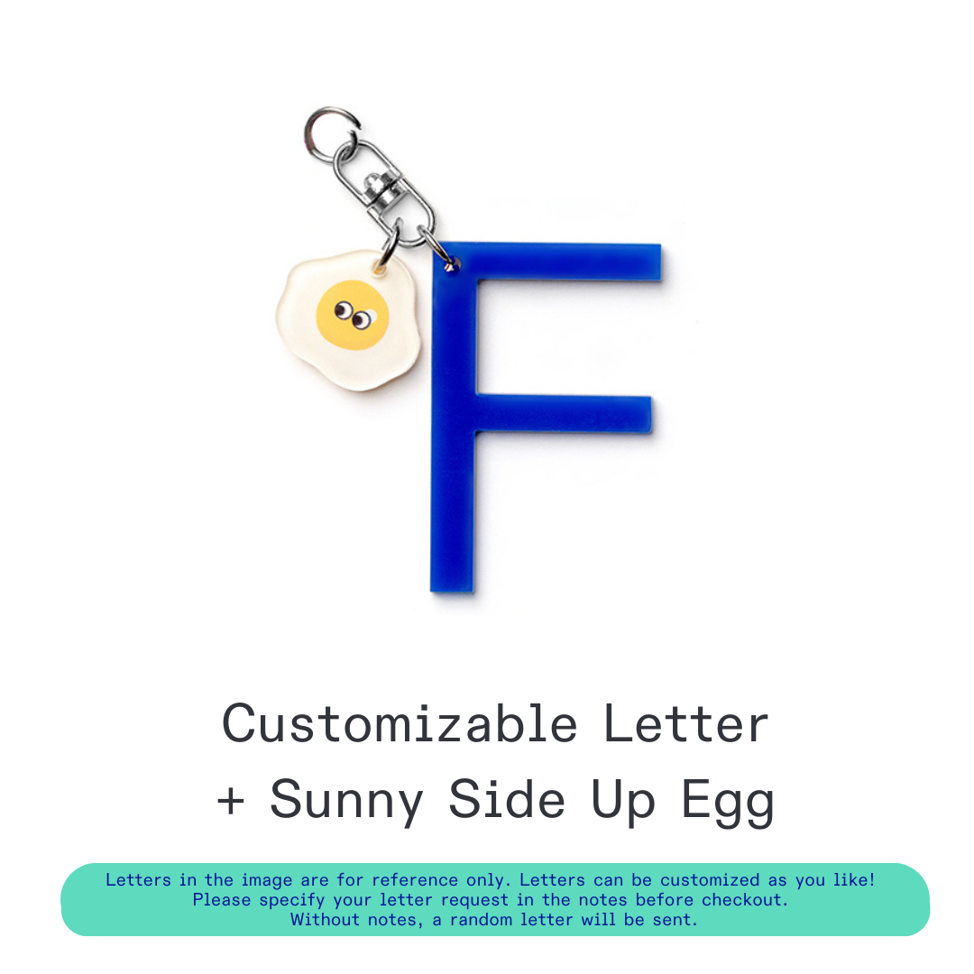 [Pre-Order] Kanavaia DIY Acrylic Keychain - Letters and Small Charms (Keyring Excluded)