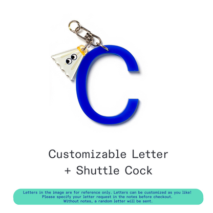 [Pre-Order] Kanavaia DIY Acrylic Keychain - Letters and Small Charms (Keyring Excluded)