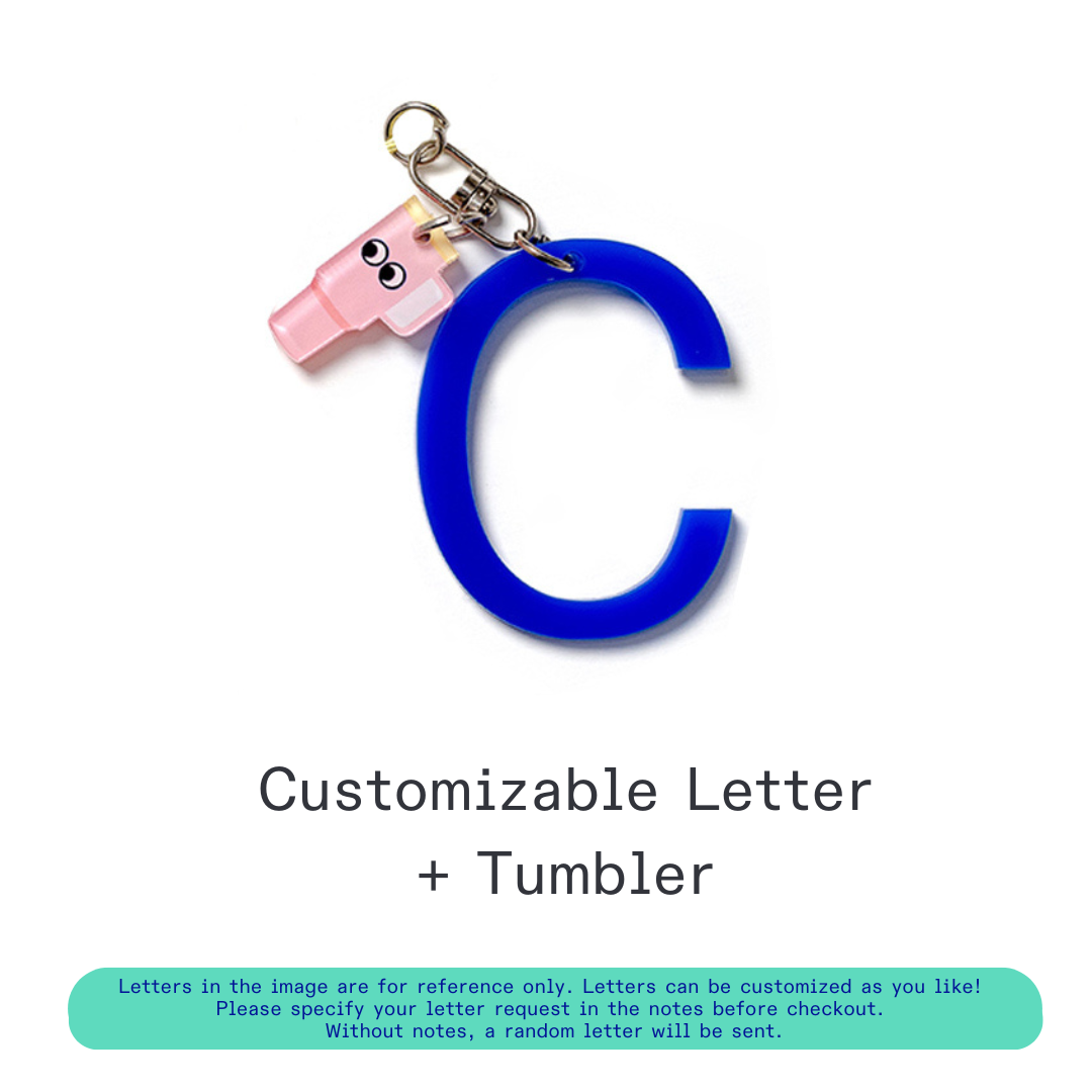 [Pre-Order] Kanavaia DIY Acrylic Keychain - Letters and Small Charms (Keyring Excluded)