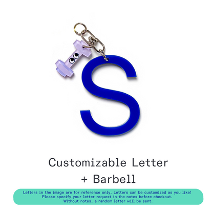 [Pre-Order] Kanavaia DIY Acrylic Keychain - Letters and Small Charms (Keyring Excluded)