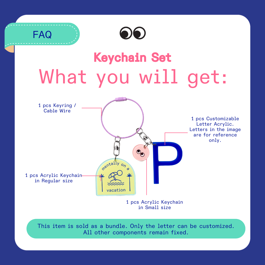 [Pre-Order] Kanavaia Acrylic Keychain Set