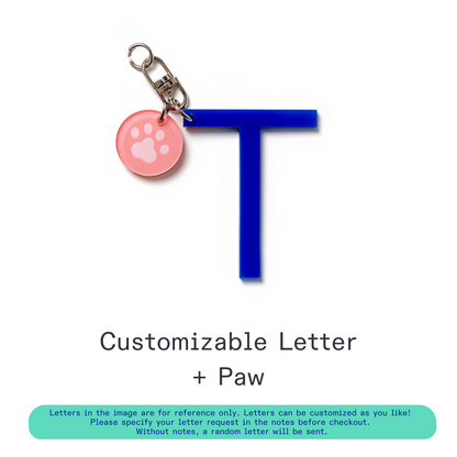 [Pre-Order] Kanavaia DIY Acrylic Keychain - Letters and Small Charms (Keyring Excluded)