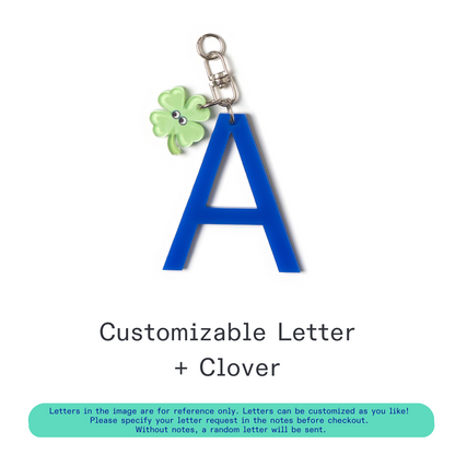 [Pre-Order] Kanavaia DIY Acrylic Keychain - Letters and Small Charms (Keyring Excluded)