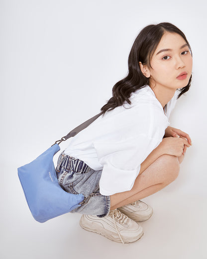 Kanavaia Baguette Shoulder Bag Baby Blue