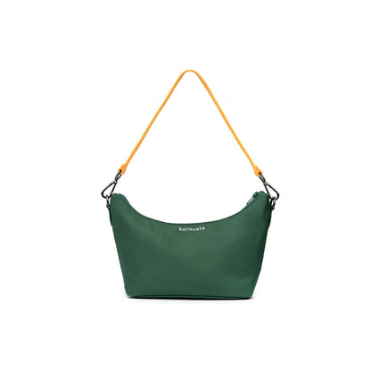 Kanavaia Baguette Shoulder Bag Hunter Green