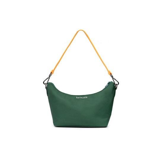 Kanavaia Baguette Shoulder Bag Hunter Green