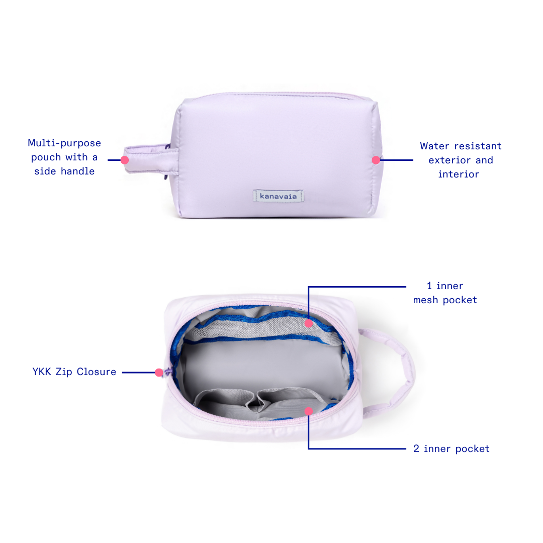 Kanavaia Essentials Pouch Lilac