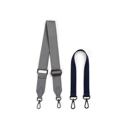 Kanavaia Mini Structured Baguette Shoulder Bag Light Grey