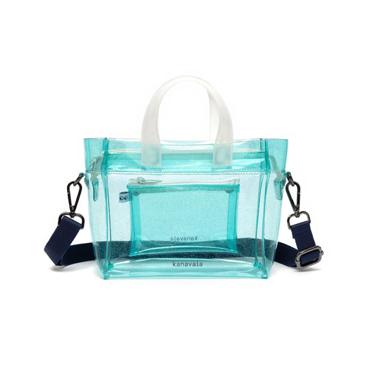 Kanavaia Mini PVC Tote Bag Stellar Mint