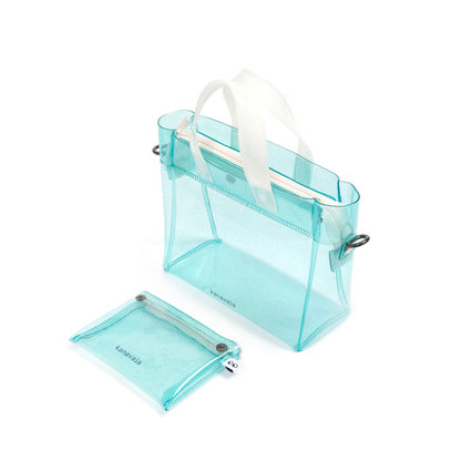 Kanavaia Mini PVC Tote Bag Stellar Mint