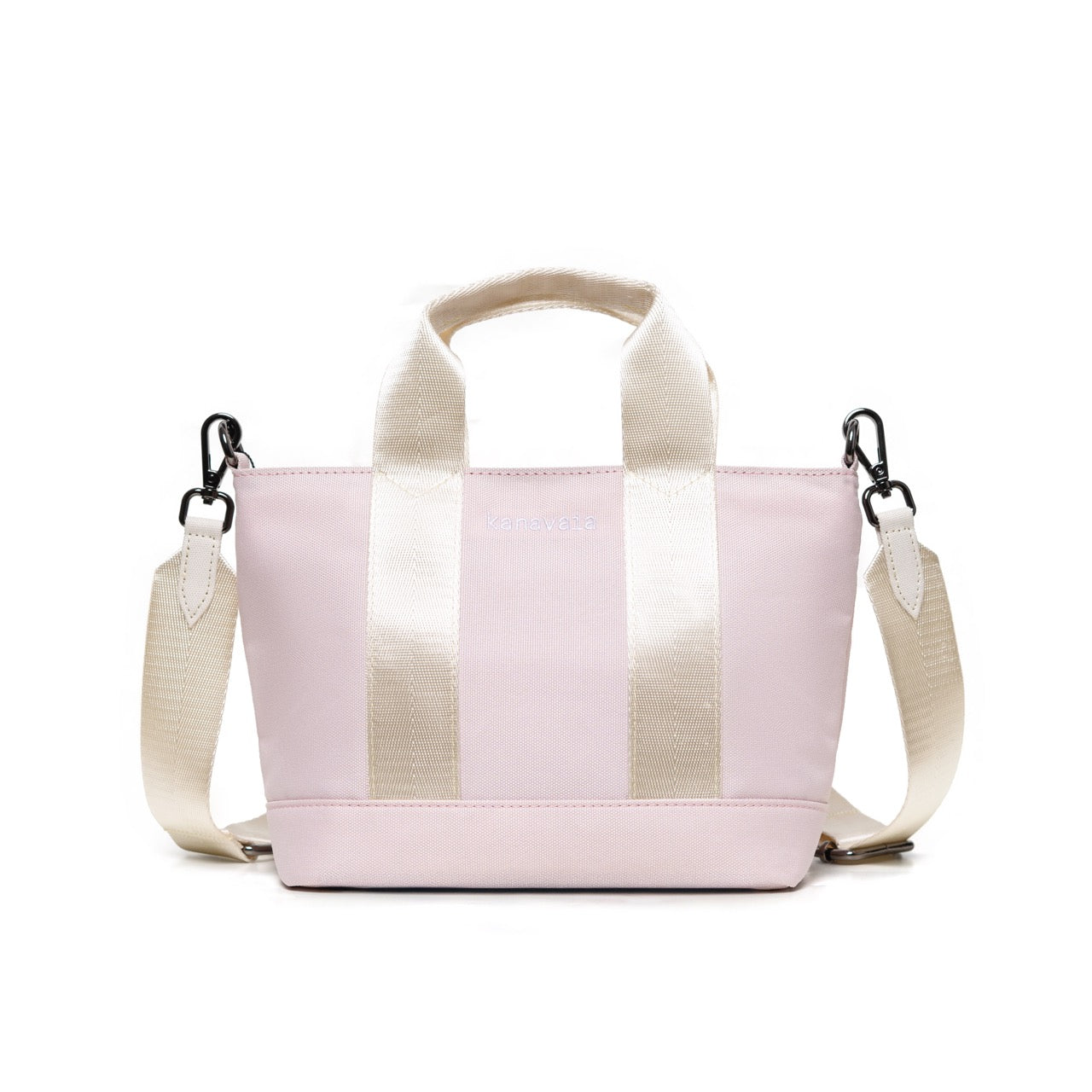 Kanavaia Mini Tote Bag Baby Pink / Cream