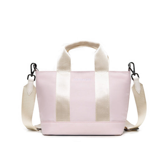 Kanavaia Mini Tote Bag Baby Pink / Cream