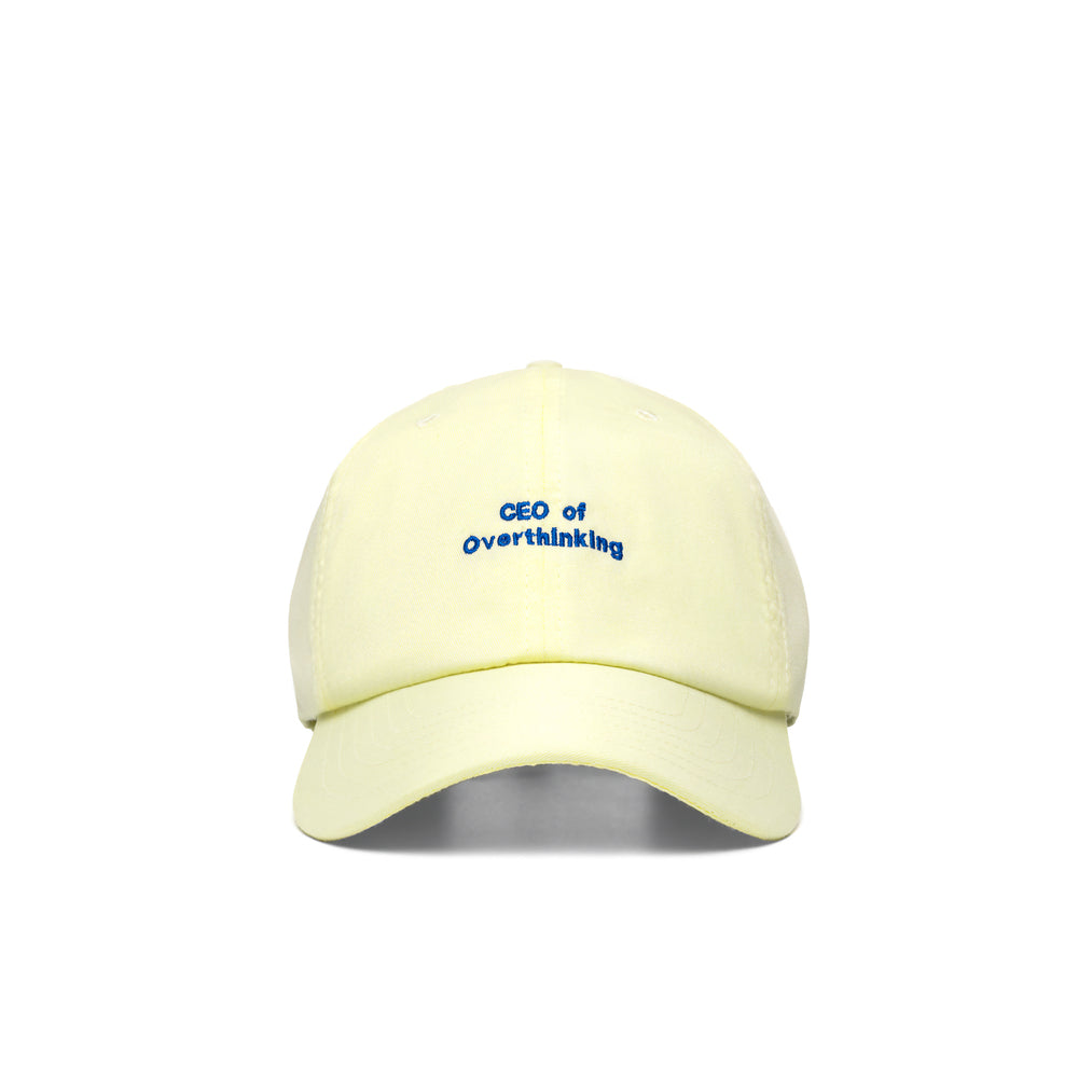 Kanavaia Drill Cap Pastel Yellow (CEO of Overthinking)