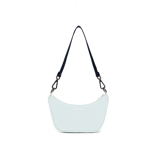 Kanavaia Mini Structured Baguette Shoulder Bag Mint