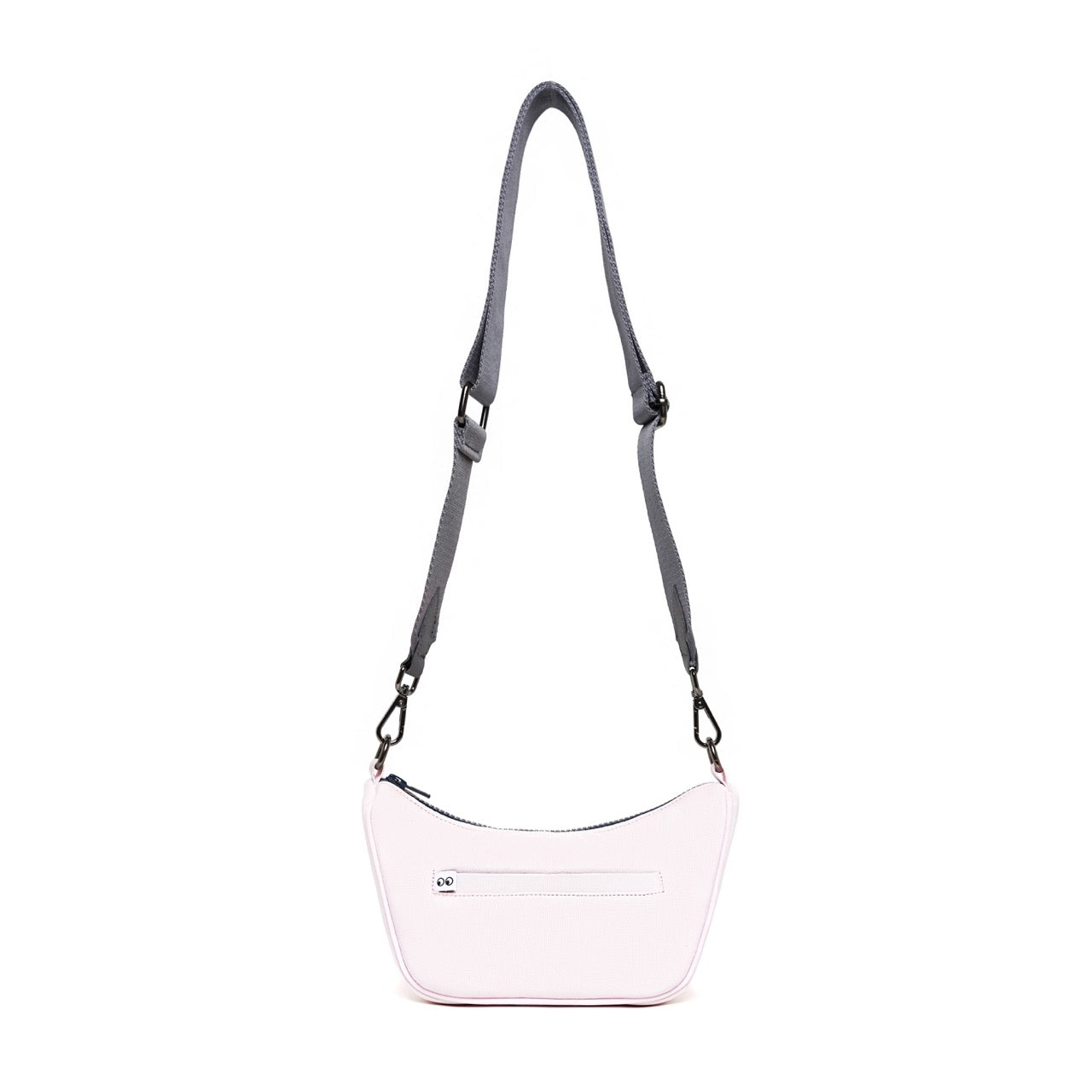 Kanavaia Mini Structured Baguette Shoulder Bag Baby Pink