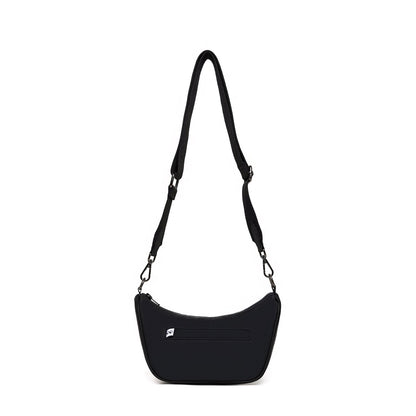 Kanavaia Mini Structured Baguette Shoulder Bag Black
