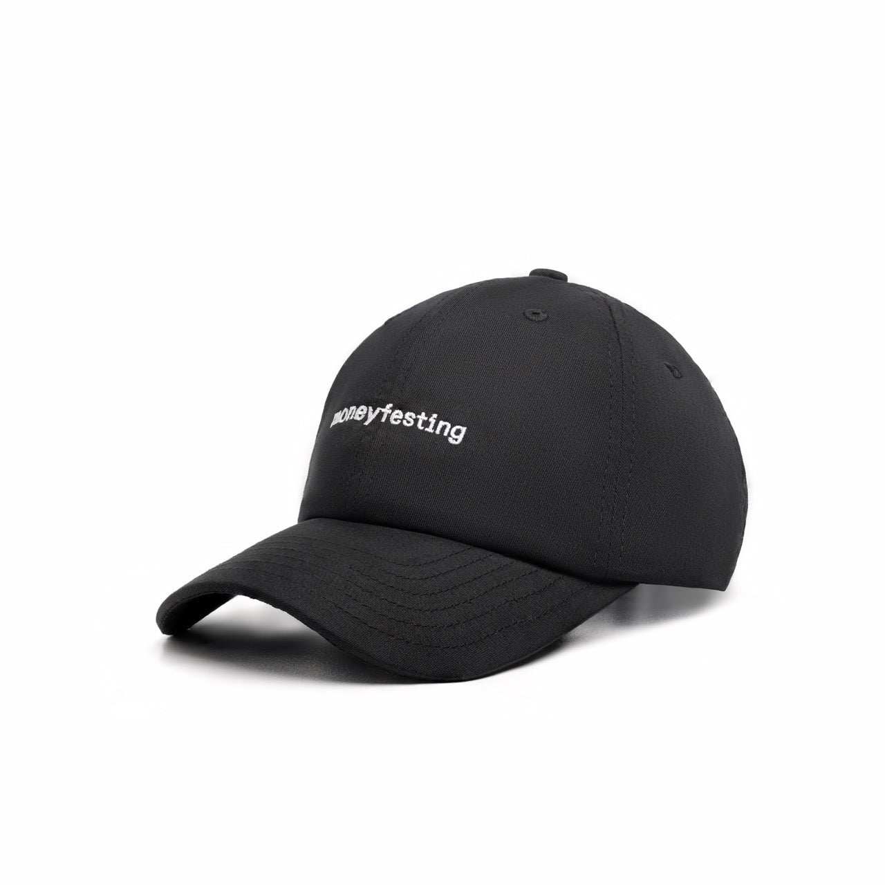 Kanavaia Drill Cap Black (Moneyfesting)