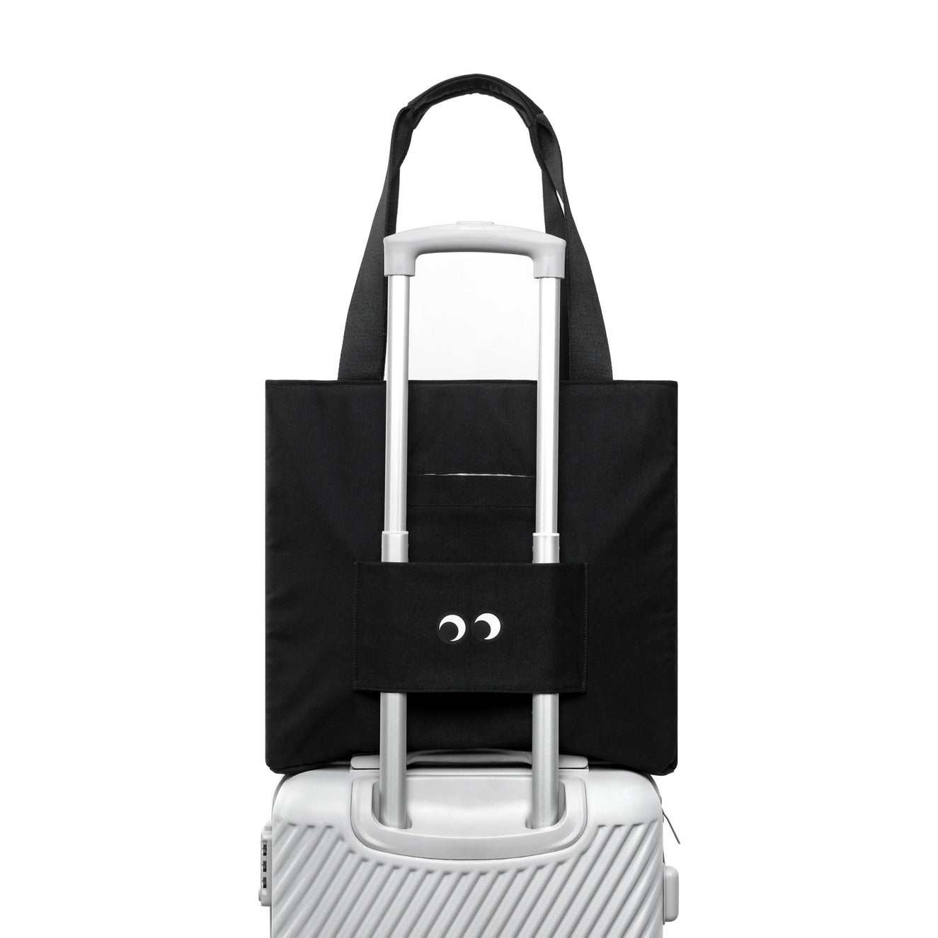 Kanavaia 2-in-1 Tote Laptop Bag All Black