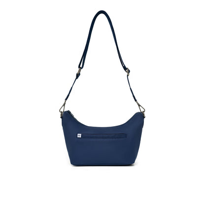 Kanavaia Baguette Shoulder Bag Navy Blue