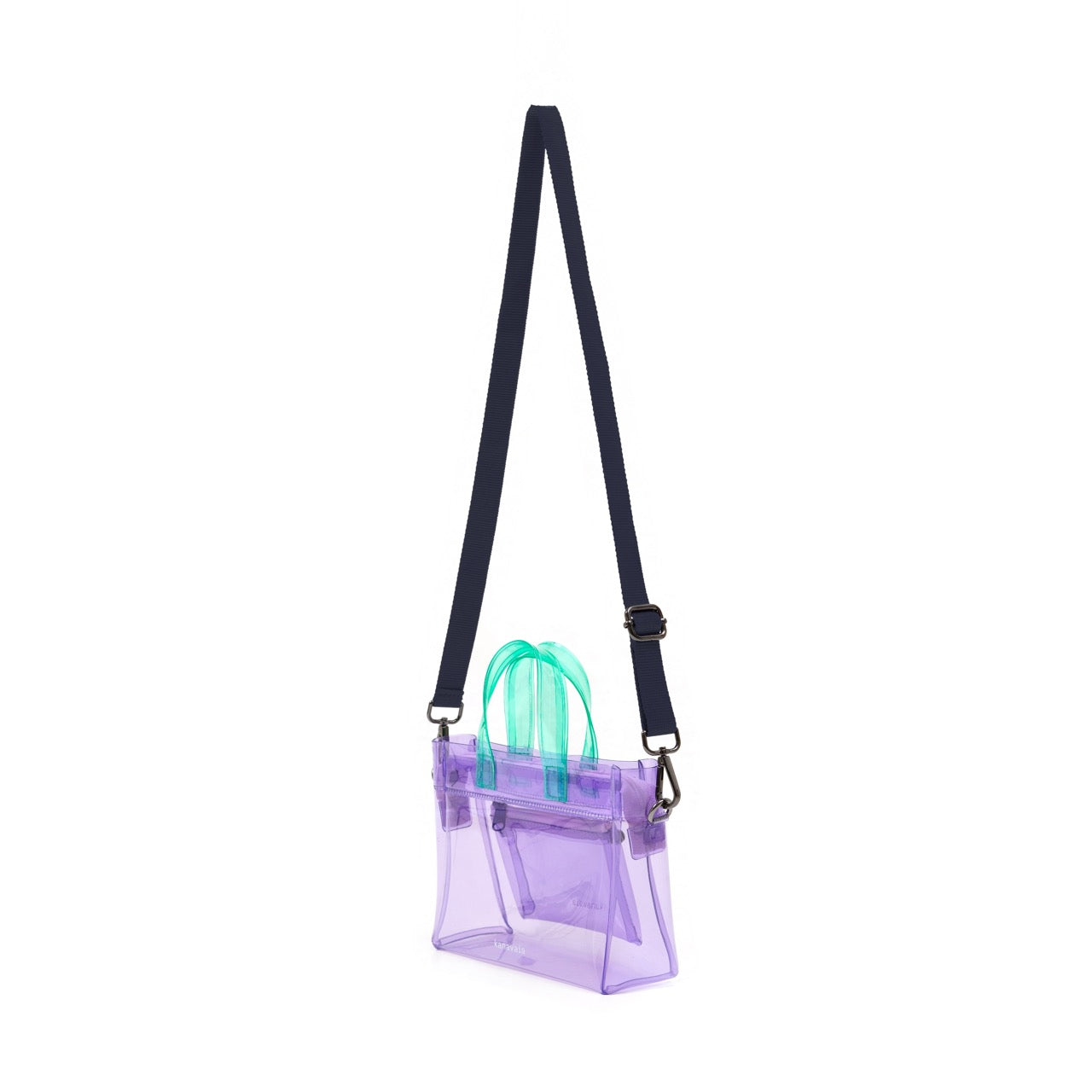 Kanavaia Mini PVC Tote Bag Lavender / Mint