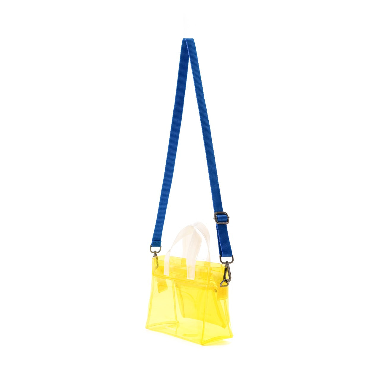Kanavaia Mini PVC Tote Bag Yellow / White