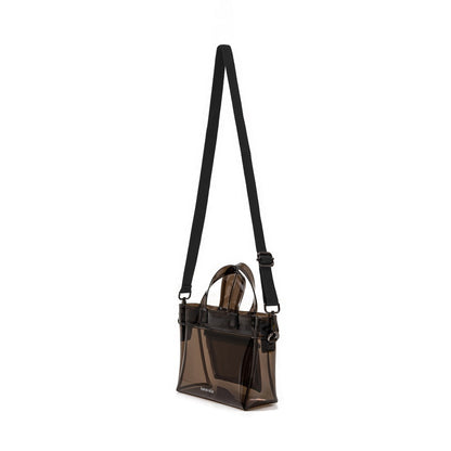 Kanavaia Mini PVC Tote Bag All Black