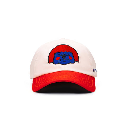 Kanavaia x Chuanslee - Drill Cap Cream / Red - Luna Red