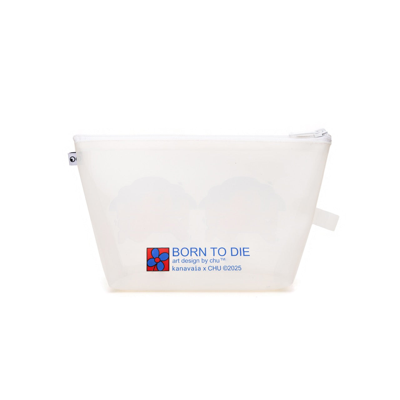 Kanavaia x Chuanslee - PVC Pouch White - The Twins