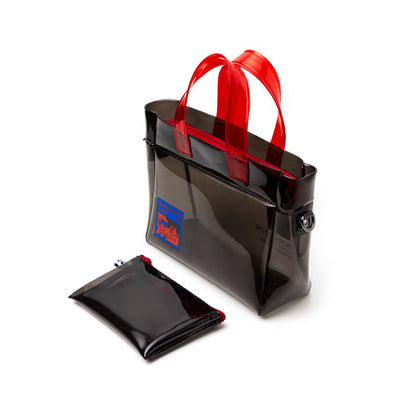 Kanavaia x Chuanslee - Mini PVC Tote Bag Black - Luna Square