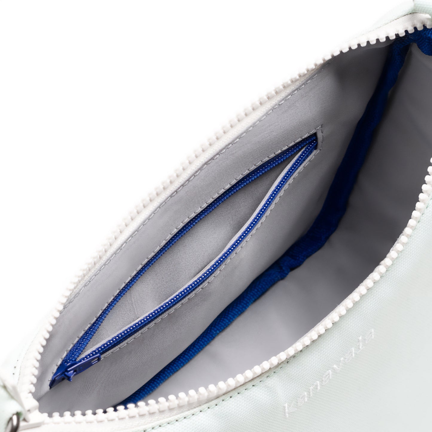 Kanavaia Mini Structured Baguette Shoulder Bag Mint