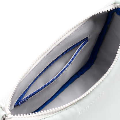 Kanavaia Mini Structured Baguette Shoulder Bag Mint