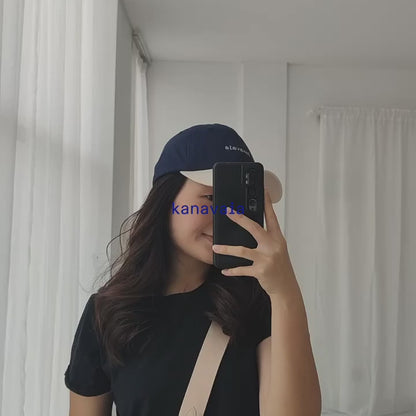 Kanavaia Drill Cap Navy Blue / Cream